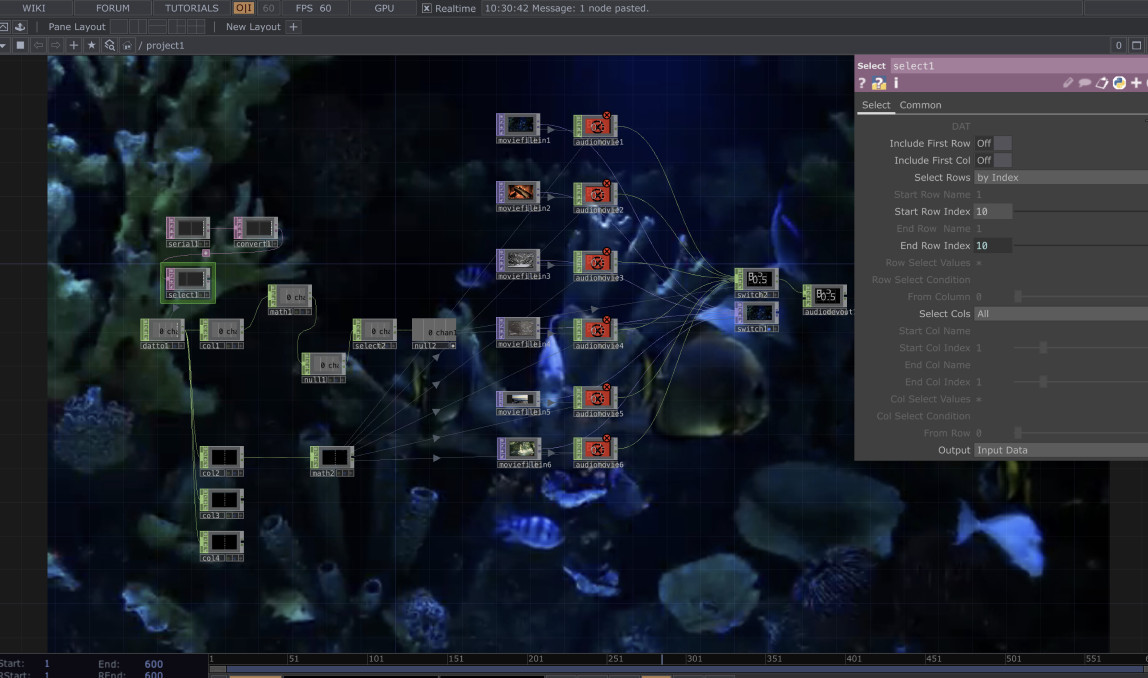 Once we employed this fix, we just needed to restart Touch Designer and everything was working together seamlessly.